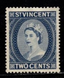 St. Vincent - #187 Queen Elizabeth II - Used