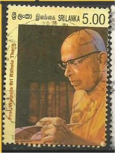 SRI LANKA, 2012, used 5r, Walpola Sri Rahula Thero,, Scott