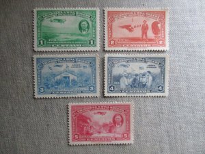 Nicaragua, Scott# C236-C240, MNH