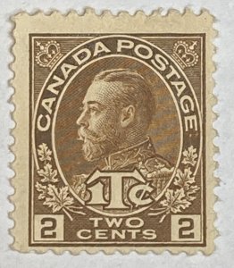 CANADA 1916 #MR4 War Tax Stamp - MH (CV 25$ +)