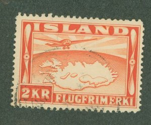 Iceland #C20 Used Single
