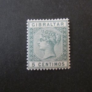 Gibraltar 1899 Sc 29 MH