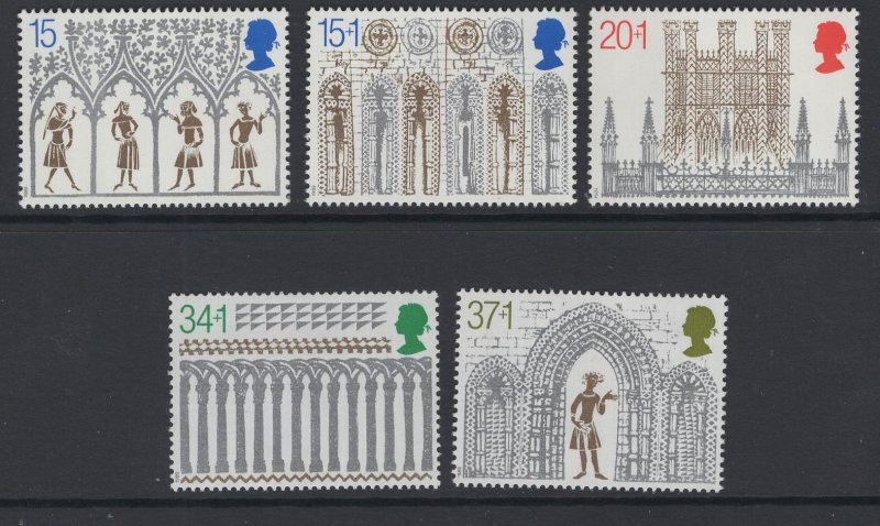 GREAT BRITAIN   1294, B2-B5  MNH  SET