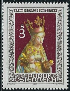 Austria 1090 MNH 1977 Christmas (fe7510)