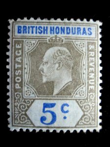 BRITISH HONDURAS - SCOTT# 60 - MH - CAT VAL $19.00