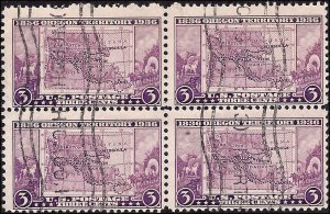 783 Used... Block of 4... SCV $1.00