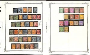 France Collection on 9 Scott Specialty Pages, High Value Lot (QA)