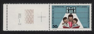 Senegal Intl Book Year Margin 1972 MNH SG#502