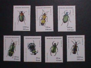 MADAGASCAR-1994- SC#1216-22 LOVELY INSETS -MNH VERY FINE WE SHIP TO WORLD WIDE