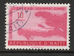 Haiti Scott# 440  used