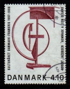 Denmark -  #860 Jacobsen Sculpture - Used
