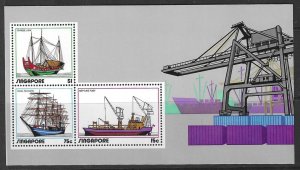 SINGAPORE SGMS188 1972 SHIPPING MNH