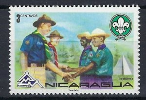 Nicaragua 991 MNH 1975 Boy Scouts (an8143)