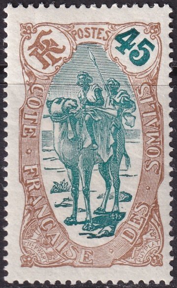Somali Coast 1909 Sc 74 MH*