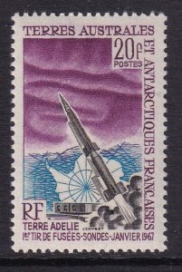 French Southern and Antarctic Territories 29 Space MNH VF