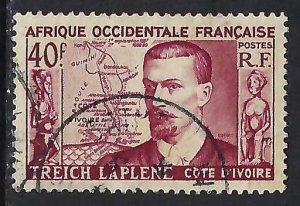 French West Africa 58 VFU Z5957