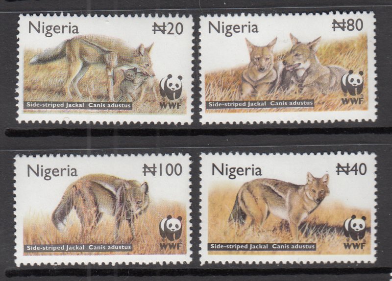 Nigeria 759-762 Animals MNH VF