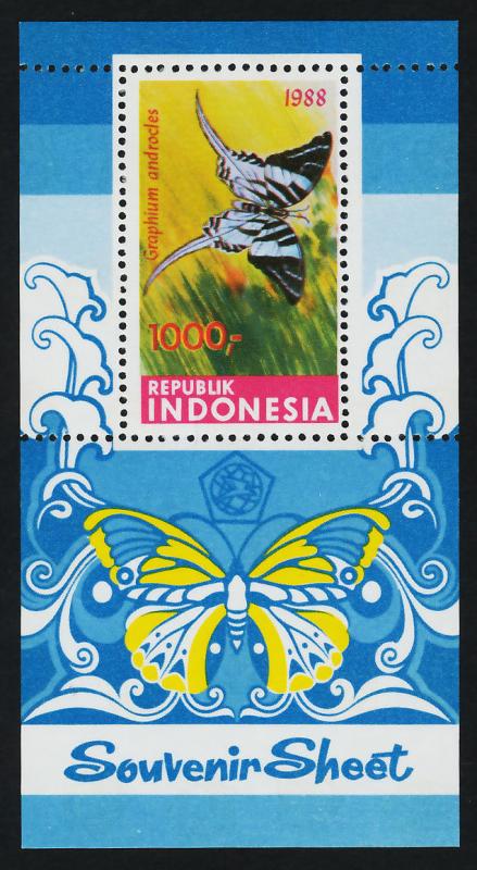 Indonesia 1373 perf MNH Butterfly