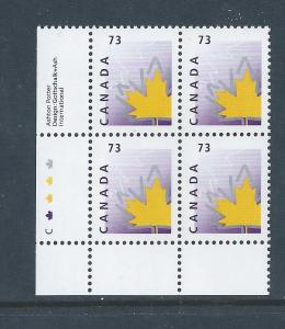 Canada #1685 LL PL BL Stylized Maple Leaf 73