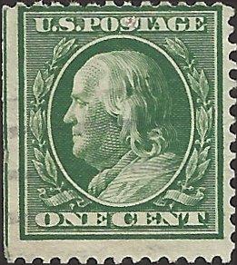 # 331 USED GREEN BEN FRANKLIN