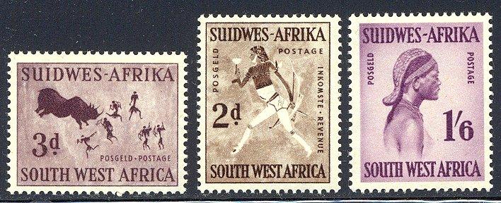 HALF-CAT BRITISH SALE: SOUTHWEST AFRICA #261-65 Mint NH