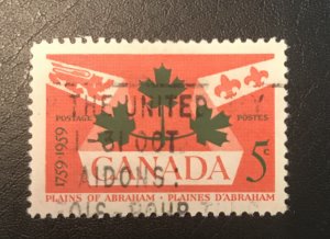 Canada # 388 Used