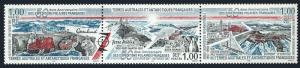 FSAT 230-232a,MNH. Polar Expeditions-50.Penguins,Dogs.