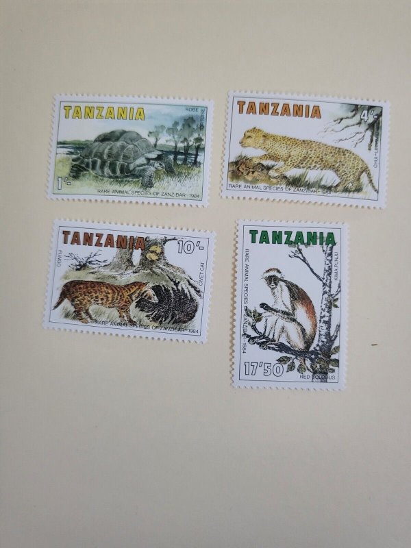 Stamps Tanzania Scott #258-61 nh