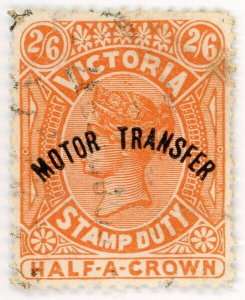 (I.B) Australia - Victoria Revenue : Motor Transfer 2/6d