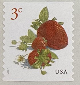 US:  3C Strawberry (2017) - MNH