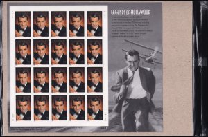 Scott #3692 Cary Grant (Legends of Hollywood) Sheet of 20 Stamps - Sealed Brown