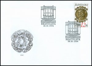 Slovakia 1994 FDC 42 75 Years of Comenius University