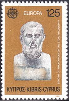 Cyprus 534 Zeno of Cenium Stoicism Europa CEPT 1980 MNH