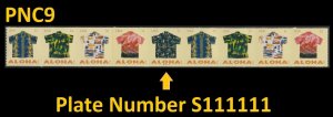 US 4597-4601 4601a Aloha Shirts 32c PNC9 S111111 MNH 2012