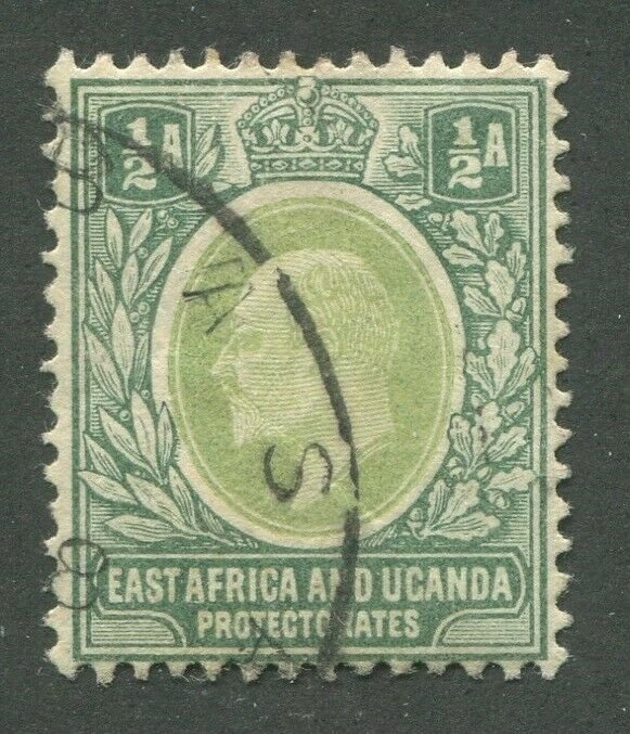 EAST AFRICA & UGANDA PROTECTORATES #1 USED VF