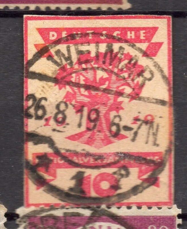 Germany 1919 Early Issue Fine Used 10pf. NW-95654
