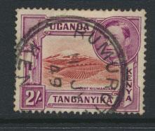 Kenya Uganda Tanganyika SG 146b perf 13¾ x 13¼ Used