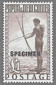 Papua & New Guinea (1952) - Scott # 136,   MH    (Specimen)