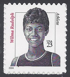 #3422 23c Distinguished Americans-Wilma Rudolph 2004 Mint NH