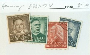 GERMANY #B334-7, Used, Scott $80.00