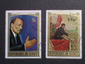 ​GUINEA-1970-SC# 564,568 LENIN-RUSSIA COMMUNIST LEADER-  WE SHIP TO WORLD WIDE