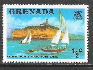 Grenada 583: 1/2c Yachts and Point Saline, MH, VF