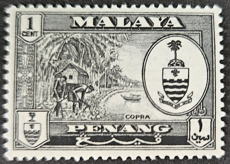 Malaya Penang 1960 SG55 1c. MM