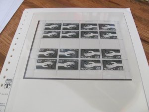ISRAEL 1960'S-1980'S MNH TETE BECHE SHEETS INCLUDING HUNGER SHEET