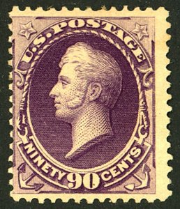 U.S. #218 MINT OG HR