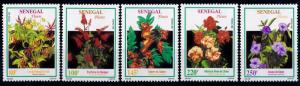 [67287] Senegal 1993 Flowers Blumen Issued 1994 Scott 1074A-1074E RARE MNH