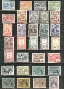 Portugal Scott 315-345 MH* 1924  set  CV$55 good value a ...