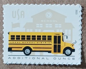 United States #5740 (24c) School Bus-Additional Ounce Rate MNH (2023)