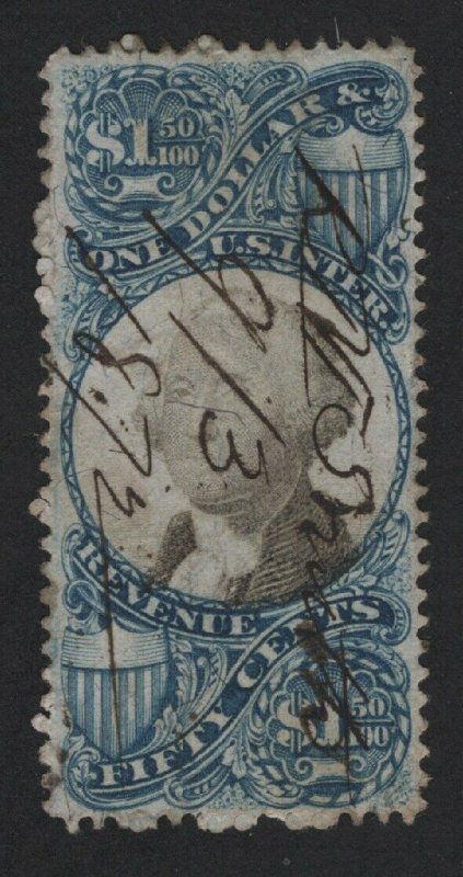 United States REVENUE Scott Number R120   F-VF  #2  - BARNEYS