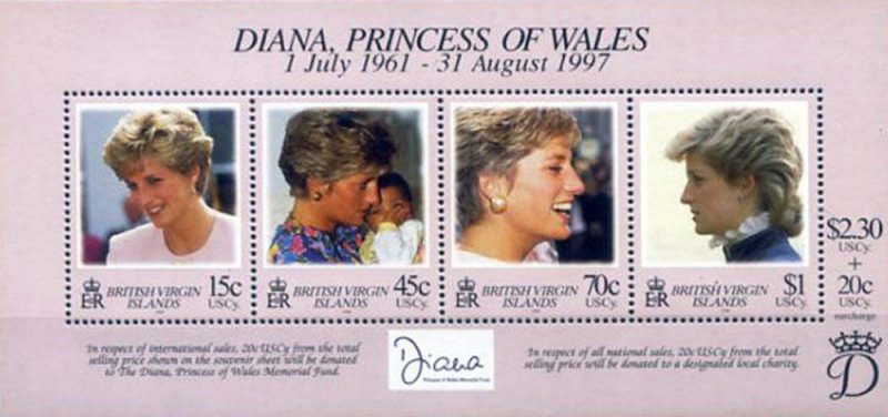 1998 Princess Diana.